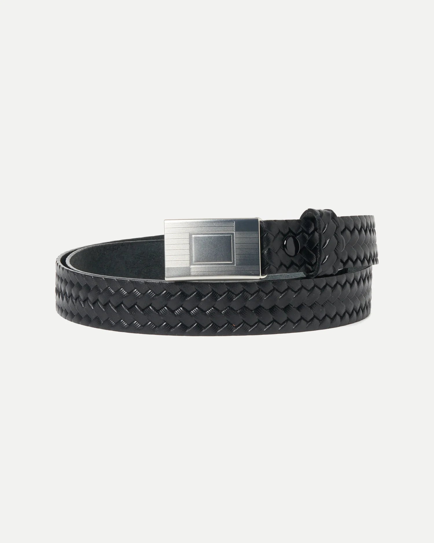 T.T / BASKETWEAVE PATTERN BELT